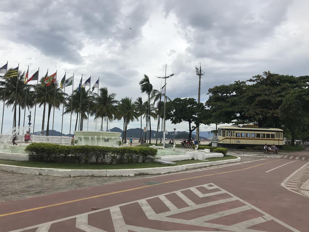 Frente à praia Santos  Esterno foto